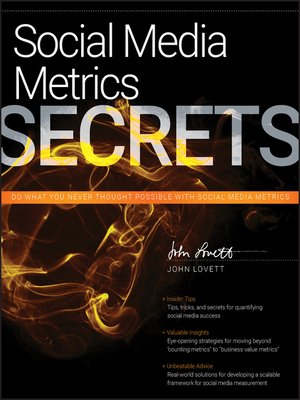 cover image of Social Media Metrics Secrets